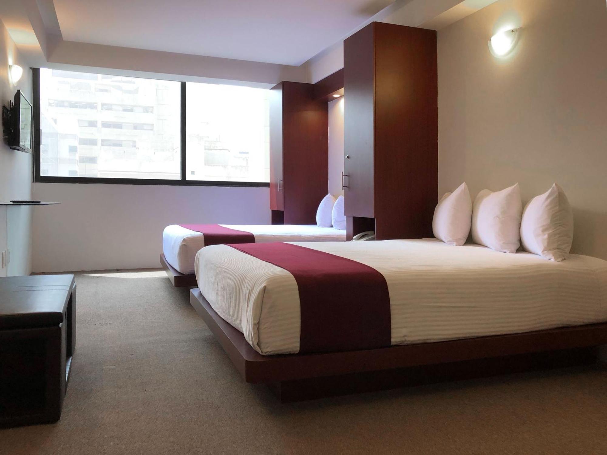 Suites Capri Reforma Angel 380 Kota Meksiko Ruang foto