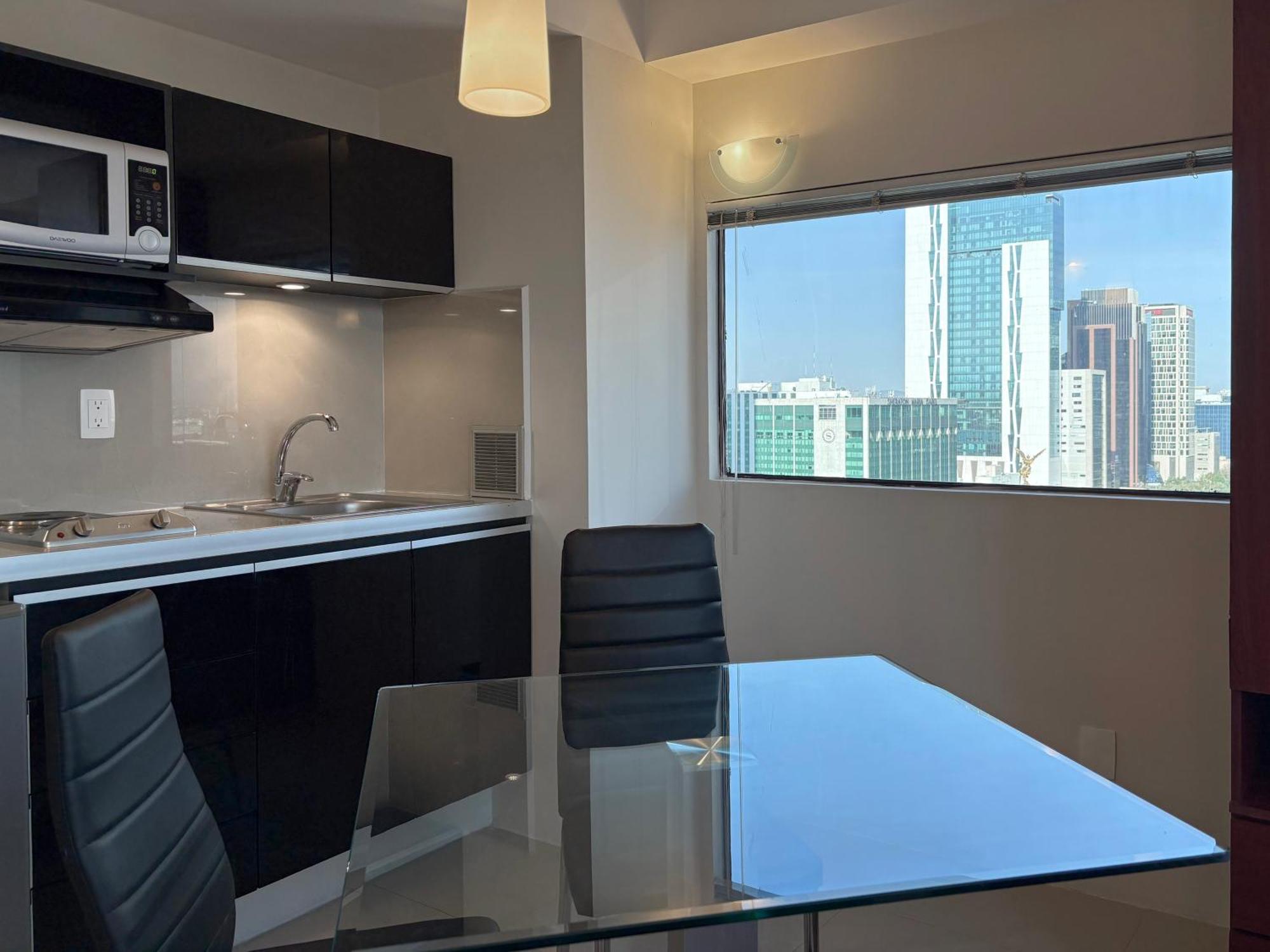 Suites Capri Reforma Angel 380 Kota Meksiko Bagian luar foto