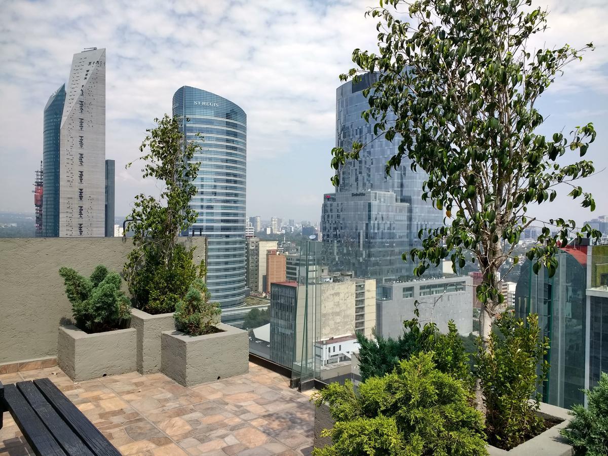 Suites Capri Reforma Angel 380 Kota Meksiko Bagian luar foto